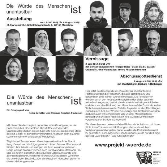 Die Würde des Menschen ist unantastbar