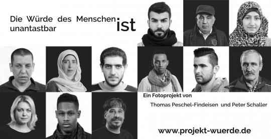 Finissage â€žDie Würde des Menschen ist unantastbarâ€œ in Magdeburg